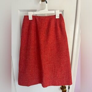 Vintage 60s Wool Boucle Chanel-like skirt